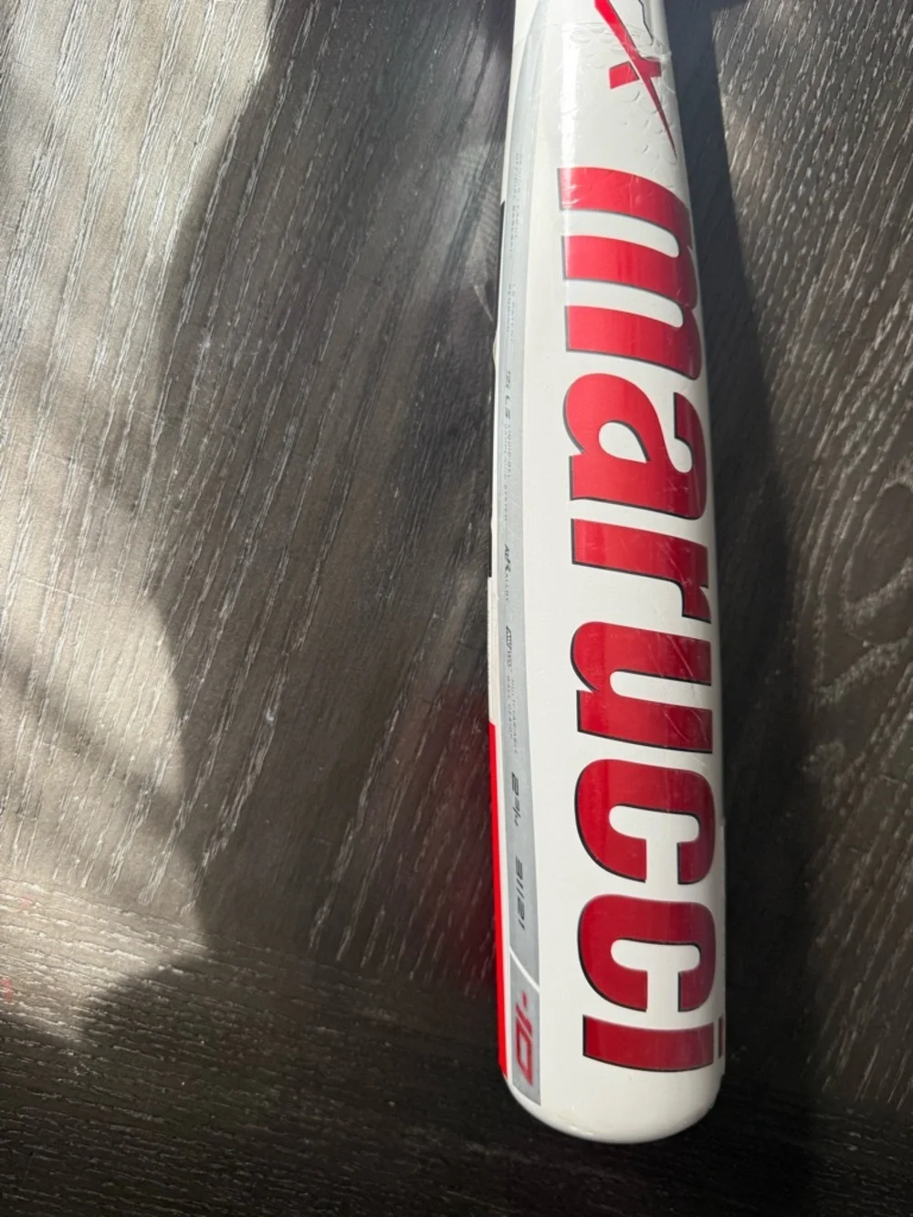 Marucci Senior Little League CAT X  Baseball Bat - Red, White. -10 oz 2 3/4”